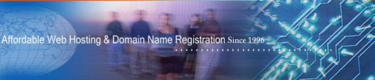 Affordable Web Hosting and Domain Name Registration